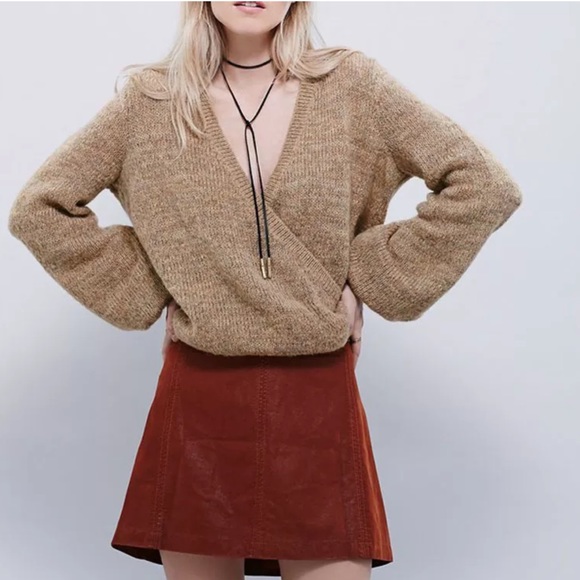 {GIGI} boho leather choker lariat necklace - Picture 3 of 7